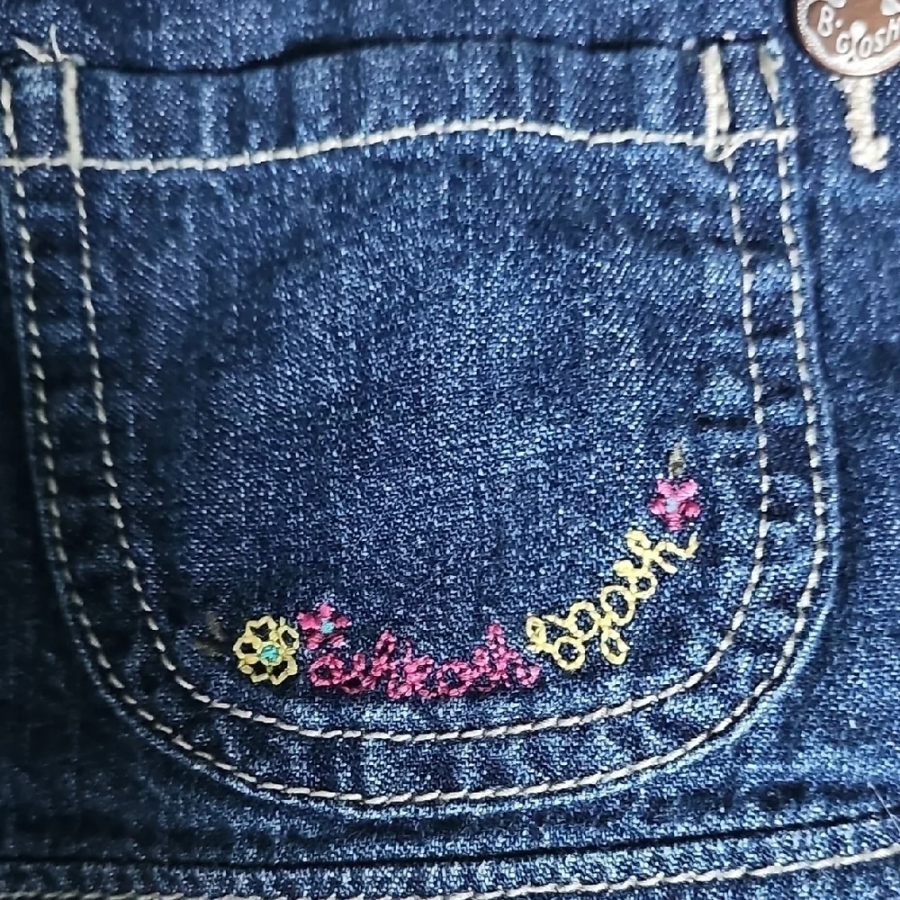OshKosh B'gosh Denim Floral Skirt
